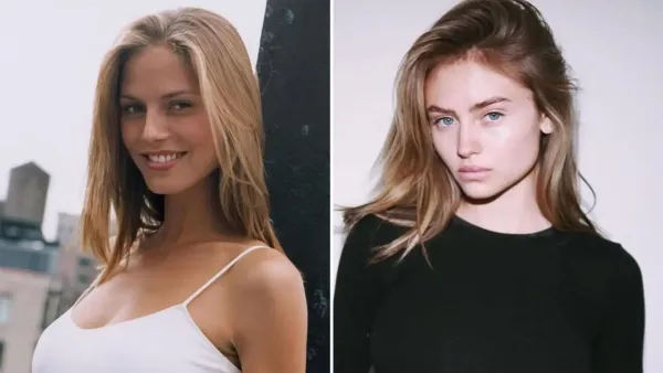 Heidi Klum Proves Daughter Leni Is the Spitting Image of Her in Side by Side Throwback Photos