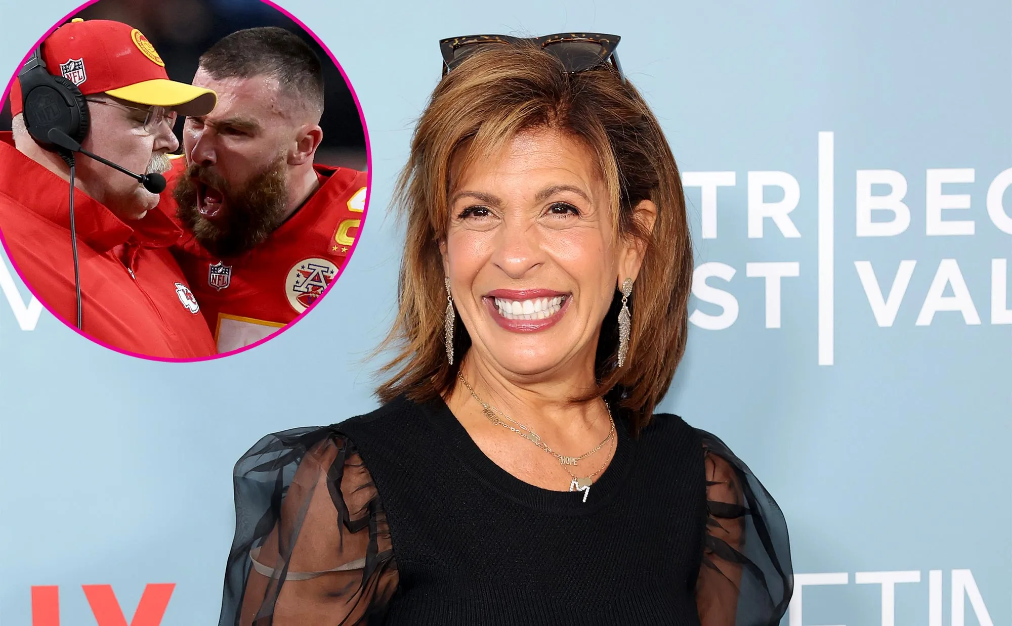 Hoda Kotb Says Her Daughter Asked Why Travis Kelce Pushed Coach Andy Reid During 2024 Super Bowl 088