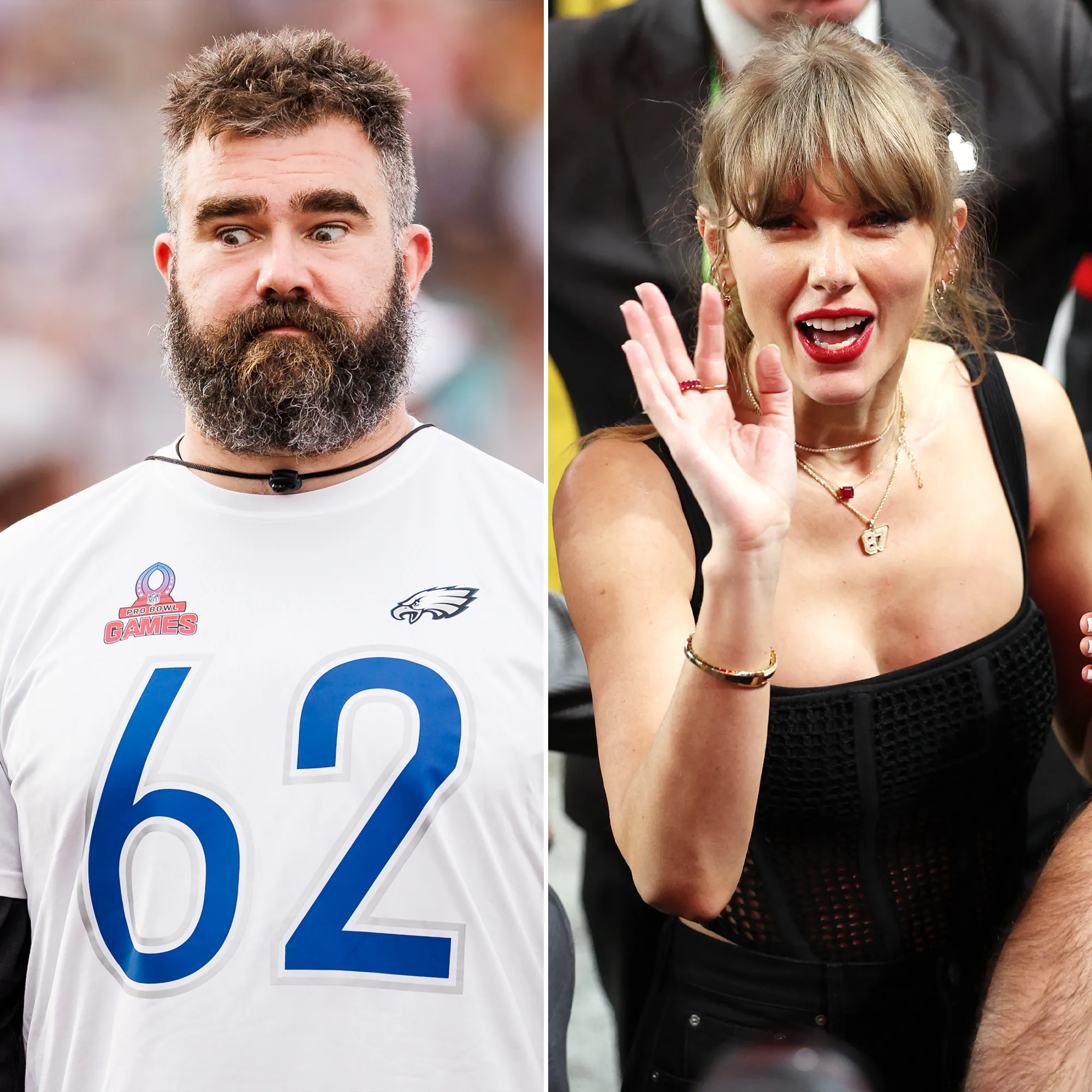 Jason Kelce Says It Was ‘Overwhelming’ How Many People Wanted to Meet Taylor Swift at Super Bowl