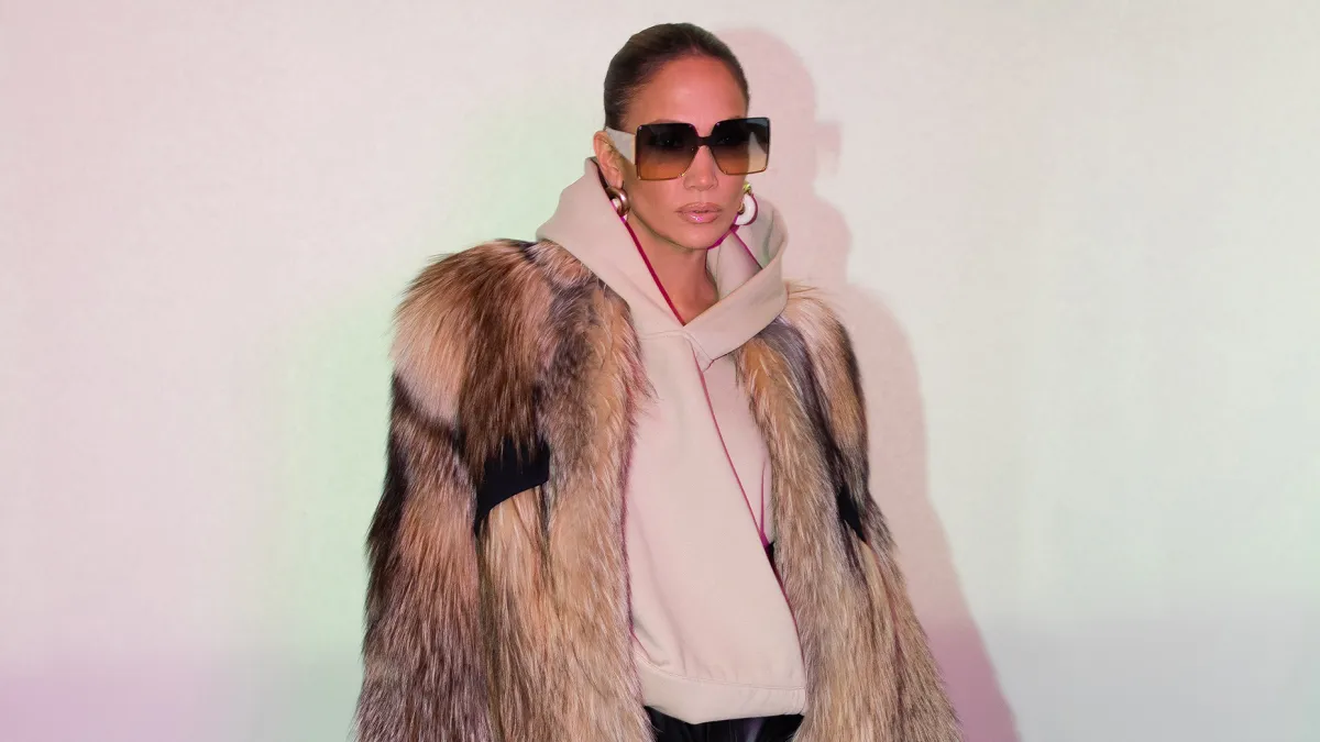 Jennifer Lopez joins Apple Music Radio host Ebro Darden on "This Is Me…Now" Radio on Apple Music 1 on February 16, 2024 in New York City.
