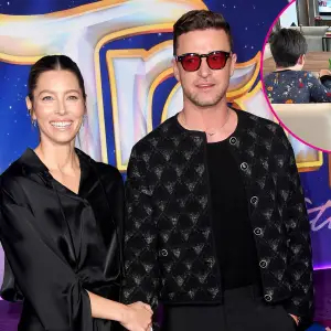 Jessica Biel Shares Rare Photos of Husband Justin Timberlake Kids on Valentine s Day Merge Layers226
