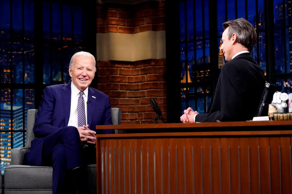 Joe Biden Tells Seth Meyers That News on Taylor Swift Potential 2024 Endorsement Is &lsquo;Classified&rsquo;