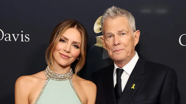 Katharine McPhee and David Foster’s 3-Year-Old Son Plays Drums Onstage During Their Performance