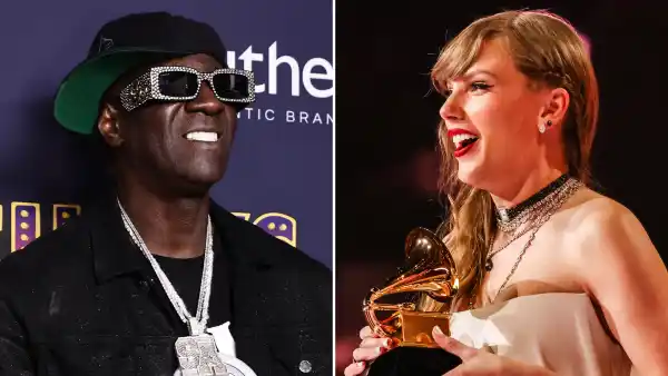 'King Swiftie' Flavor Flav Is 'Very Proud' of Taylor Swift After 2024 Grammy Wins