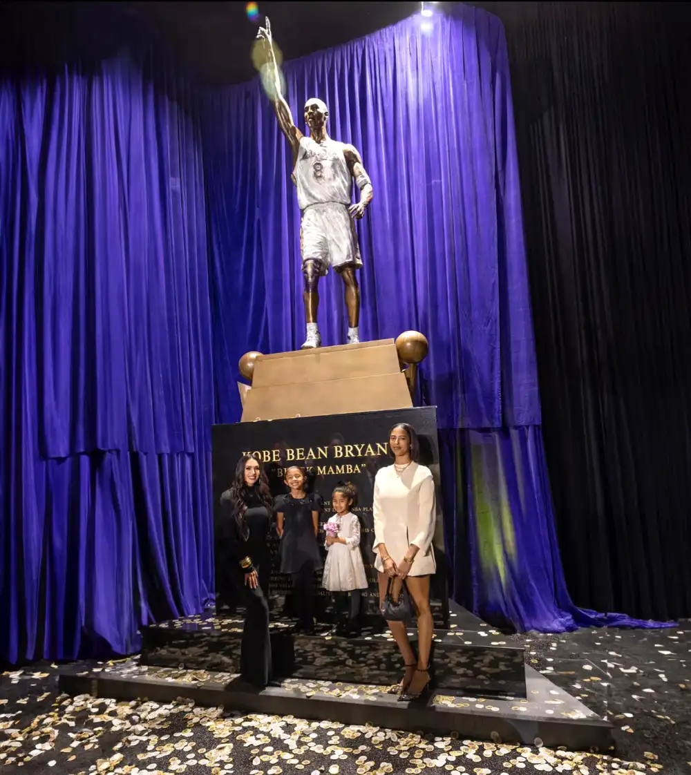 Kobe Bryant&rsquo;s Family Attends Statue Unveiling at Crypto.com Arena: &lsquo;This Is For All of You&rsquo;
