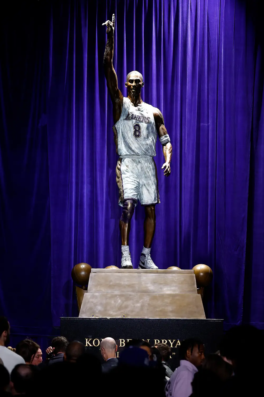 Kobe Bryant&rsquo;s Family Attends Statue Unveiling at Crypto.com Arena: &lsquo;This Is For All of You&rsquo;