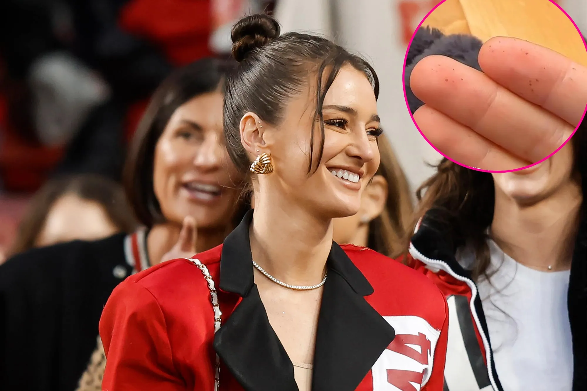 Kristin Juszczyk Has Scars From Accidentally Pricking Fingers From Sewing Super Bowl Merch 611