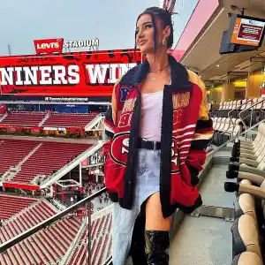 Kristin Juszczyk Teases She Put ‘Blood, Sweat and Tears’ Into Her Super Bowl Outfit Despite Injury