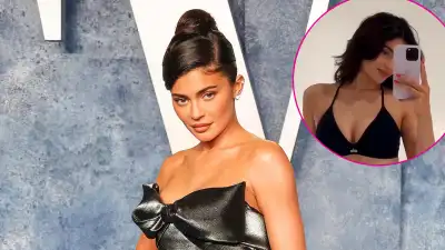 Kylie Jenner Shows Off Her Toned Figure in Sports Bra and Leggings 169