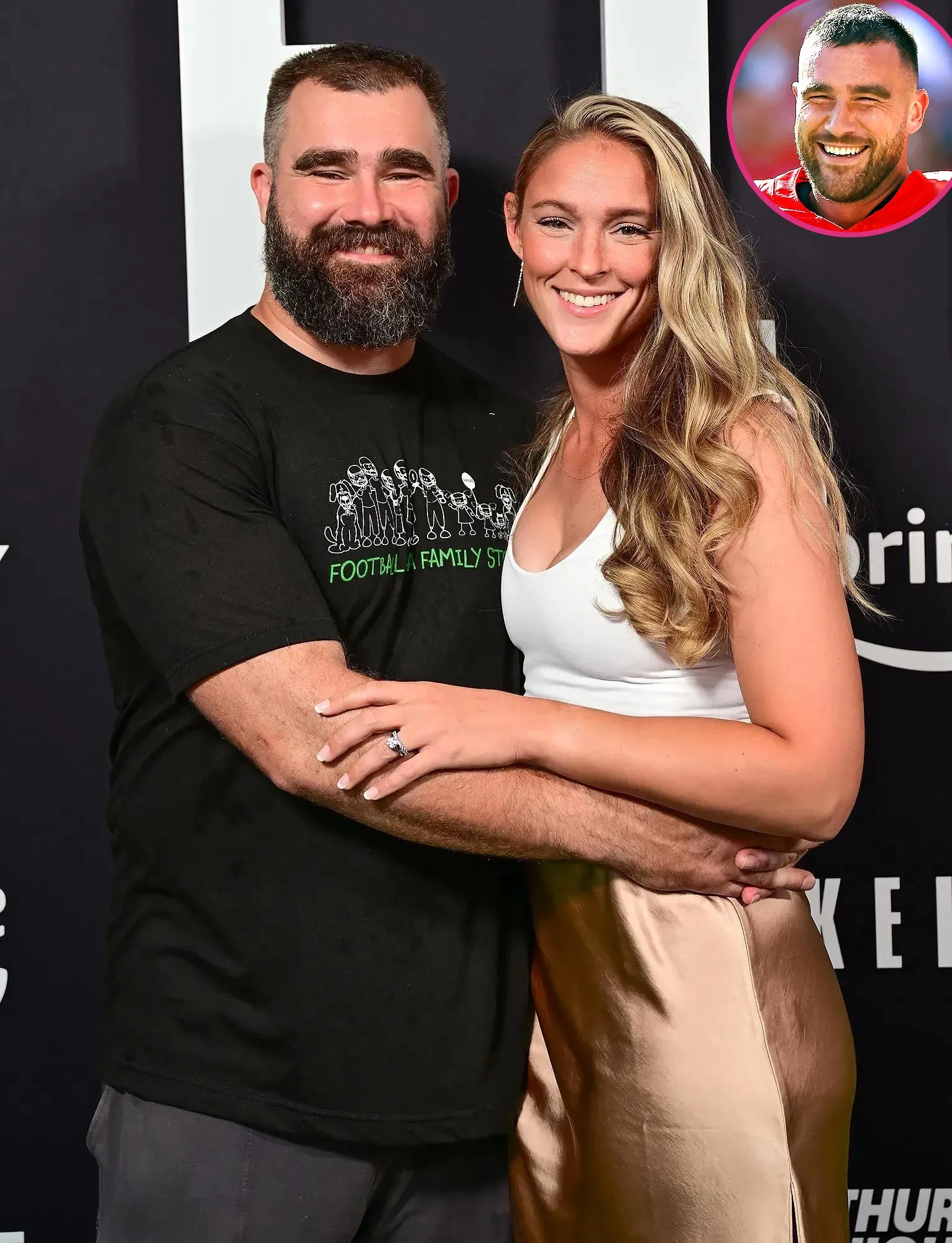 Kylie Kelce Explains Why She and Husband Jason Wont Bring Kids to Watch Uncle Trav in Super Bowl
