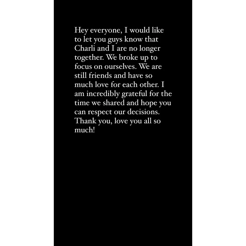 Landon Barker and Charli D'Amelio Split After More than 1 Year of Dating 2