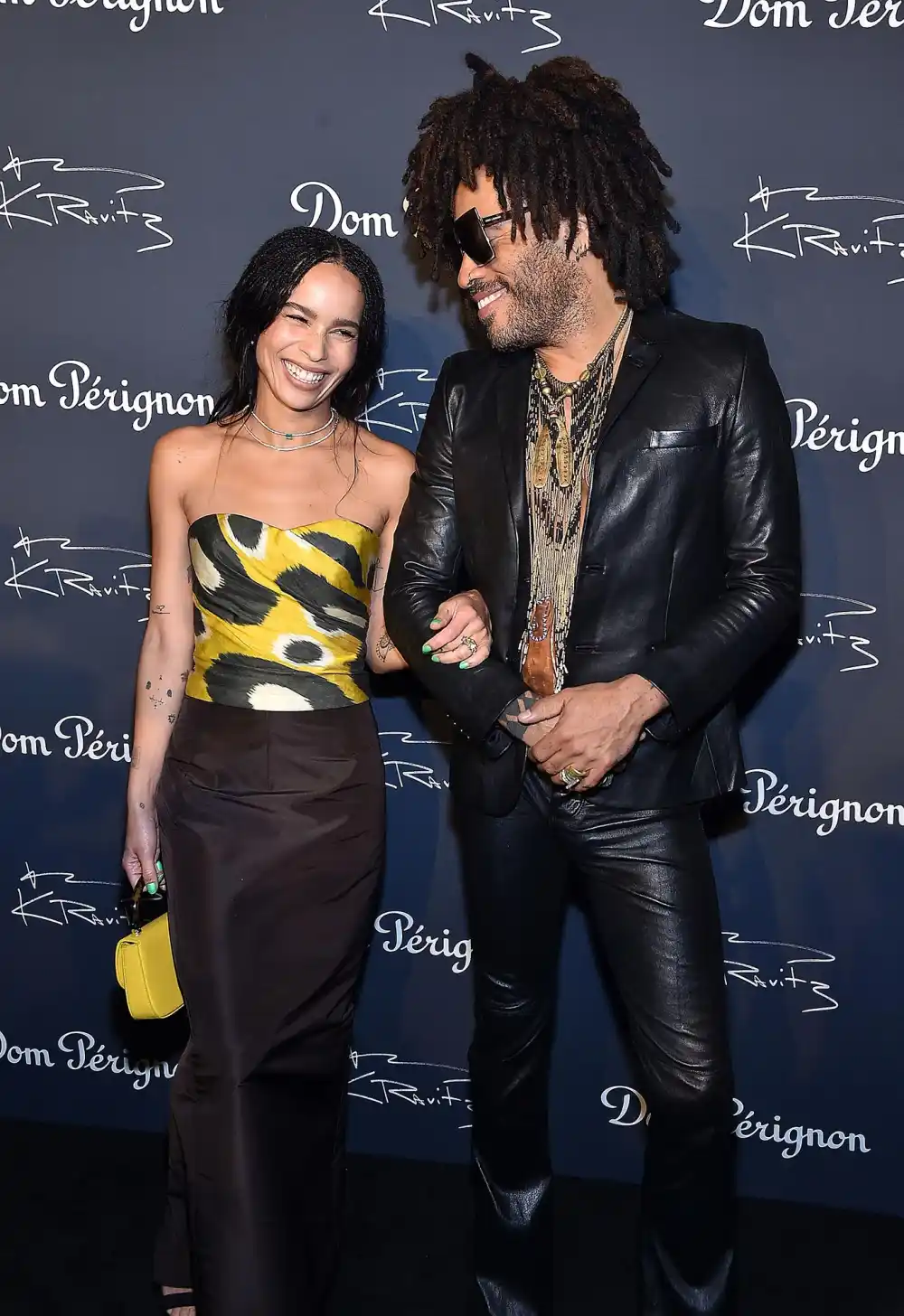 Lenny Kravitz Explains How He and Lisa Bonet Co Parented Daughter Zoe After Divorce Without Lawyers