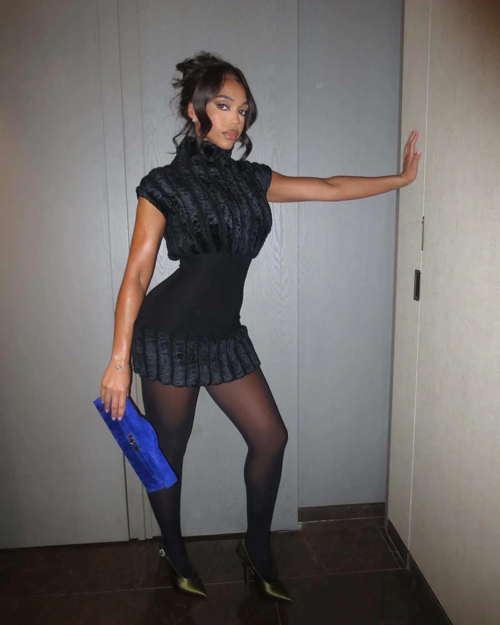 Lori Harvey Slips Into a Little Black Dress For ‘Lover’s Day’
