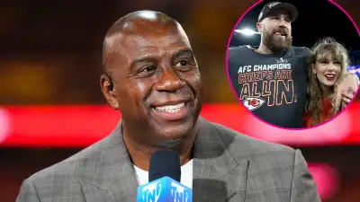 Magic Johnson Praises Power Couple Taylor Swift and Travis Kelce