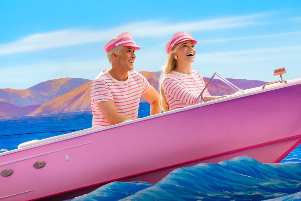 Margot Robbie Barbie Warner Bros. Ryan Gosling Luxury Handbag Shopping 2411