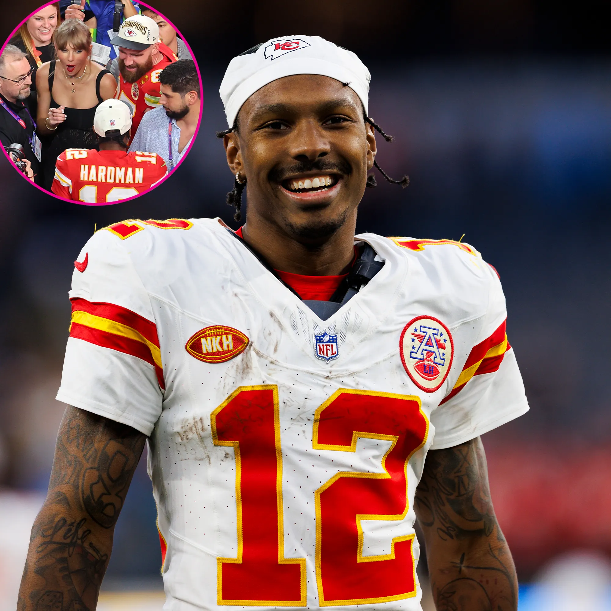 Mecole Hardman Reveals What Taylor Swift Said to Him After Super Bowl LVIII Win