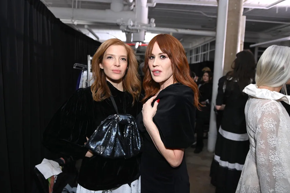 Molly Ringwald Transforms Into a Bathsheva Runway Model at New York Fashion Week