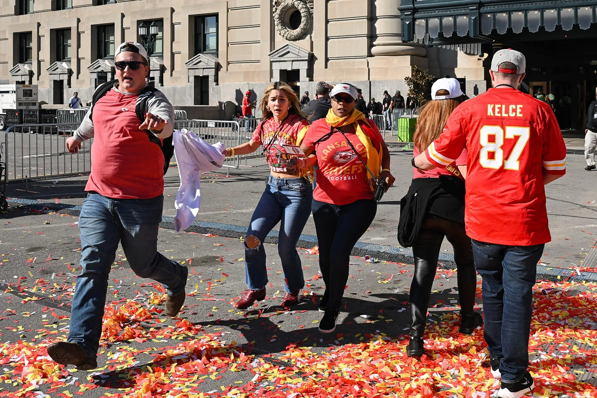 Multiple Attendees Struck After Shots Fired at Kansas City Chiefs Super Bowl 2024 Parade 213
