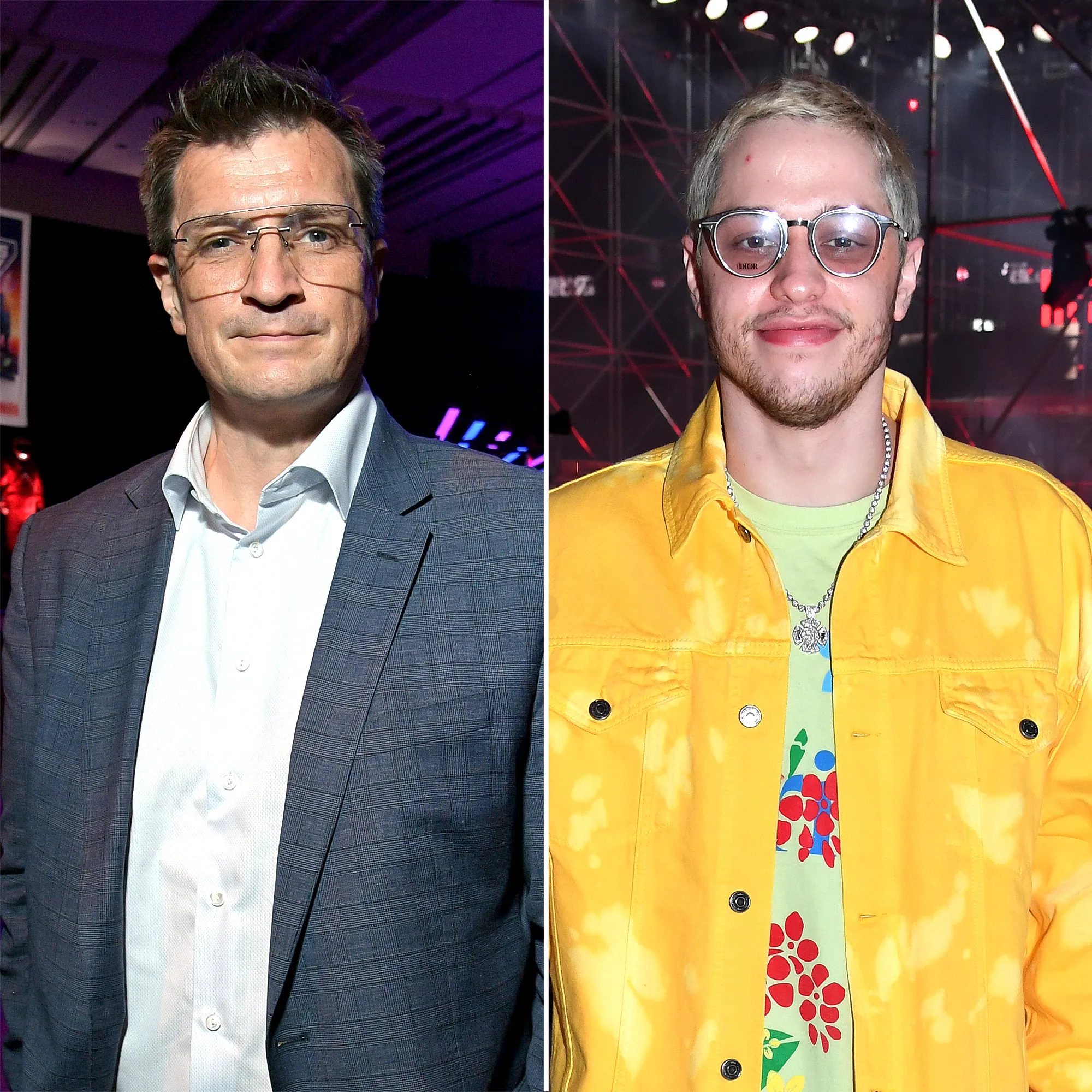 Nathan Fillion Was Embarrassed That He Judged Pete Davidson Before Meeting An Unlikely Friend