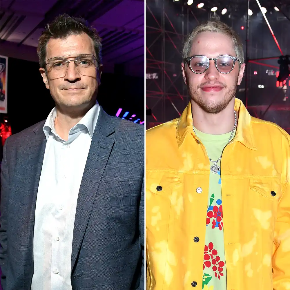 Nathan Fillion Was Embarrassed That He Judged Pete Davidson Before Meeting An Unlikely Friend