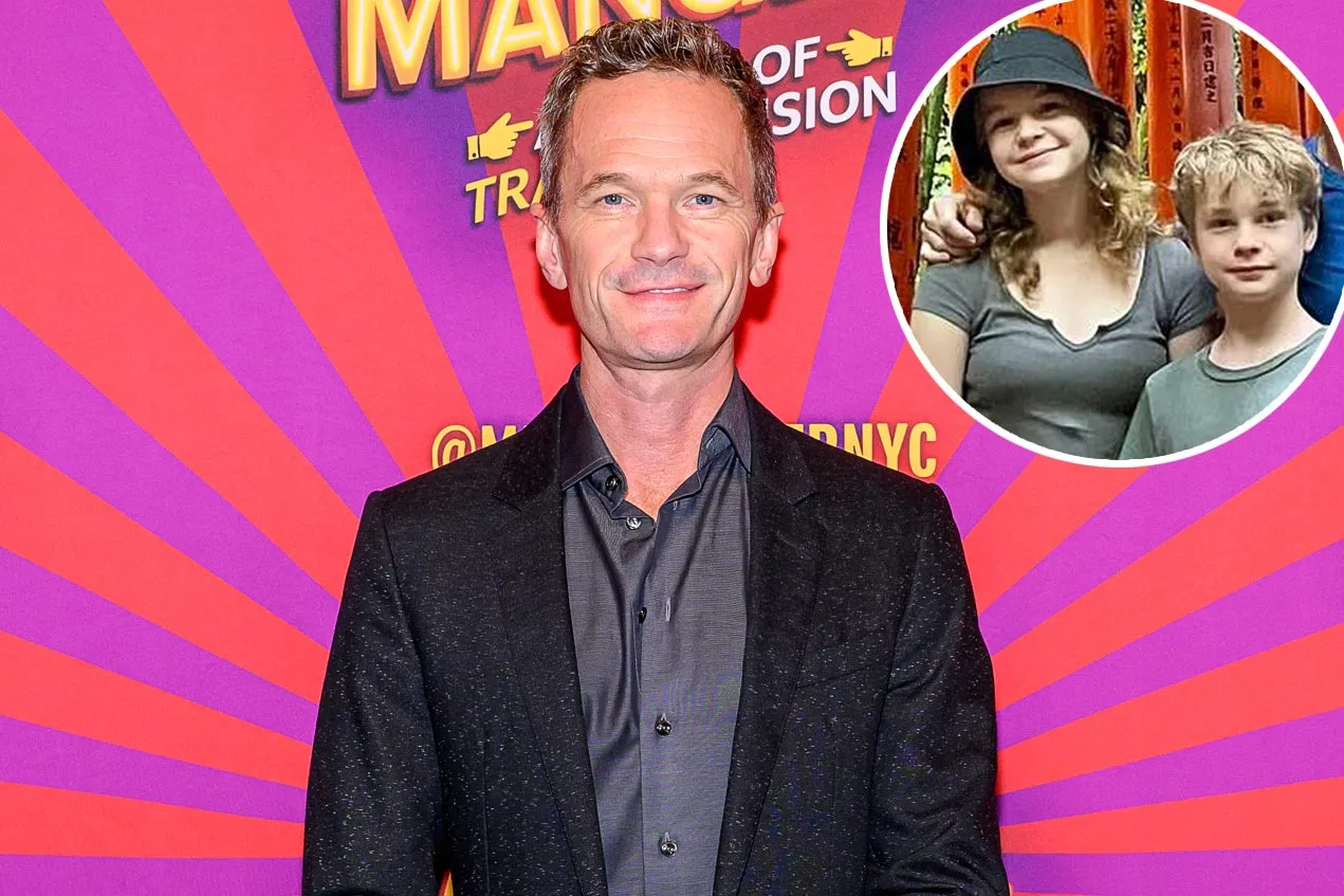 Neil Patrick Harris Teenaged Twins Want to Hurl After Hearing Their Dad Call Himself a Snack 034
