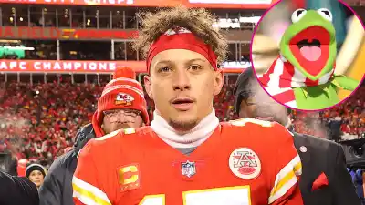 Patrick Mahomes Shuts Down Doing a Kermit the Frog Impression