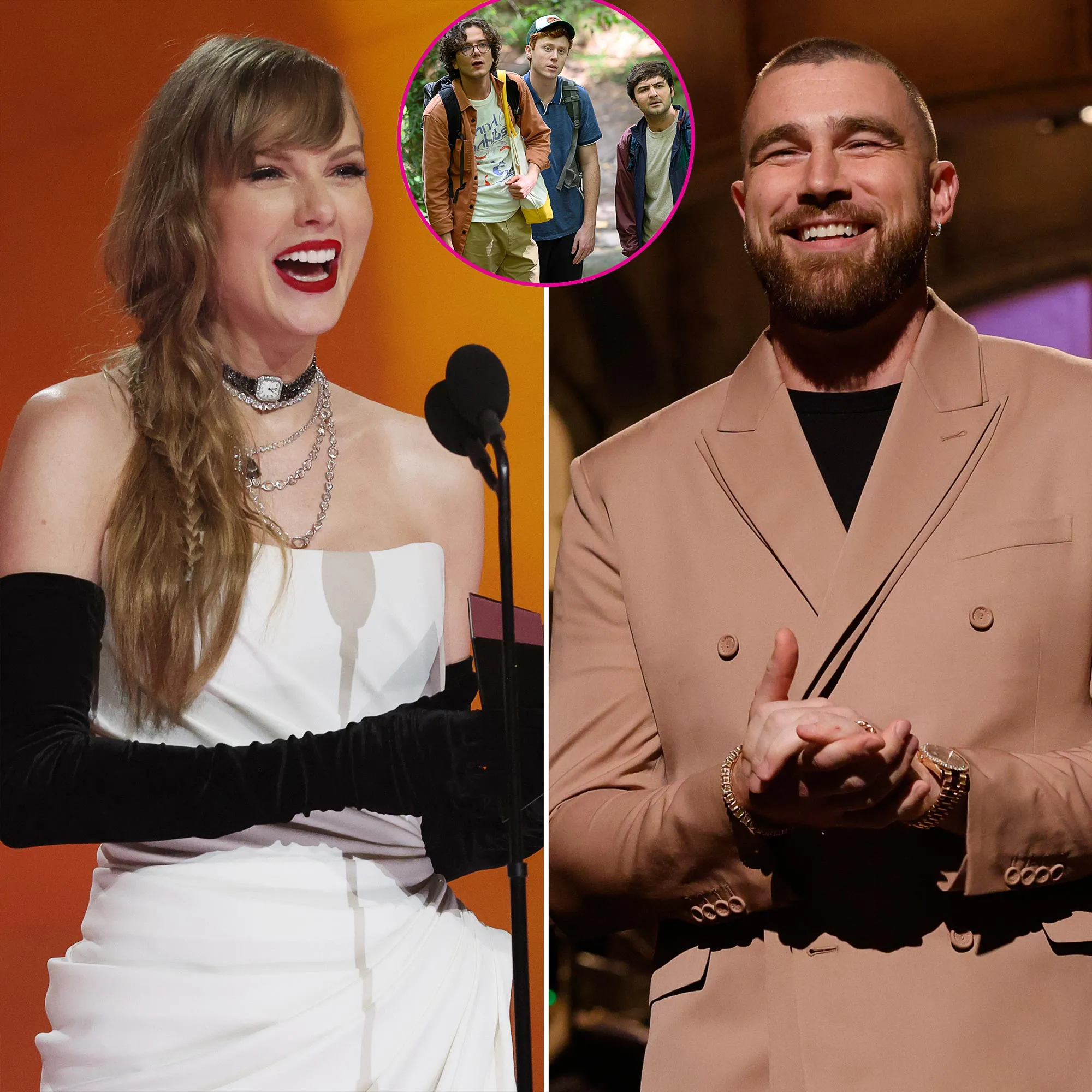 Please Don t Destroy Says Taylor Swift Saw Travis Kelce on SNL Thought He Was Funny Pre Romance 246