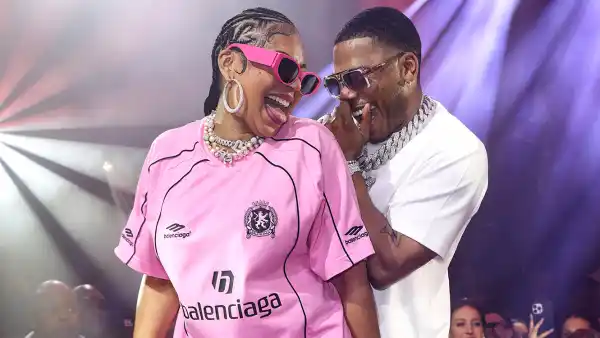 Pregnant Ashanti and Boyfriend Nelly Make the Perfect Duet Partners During E11EVEN Anniversary Bash