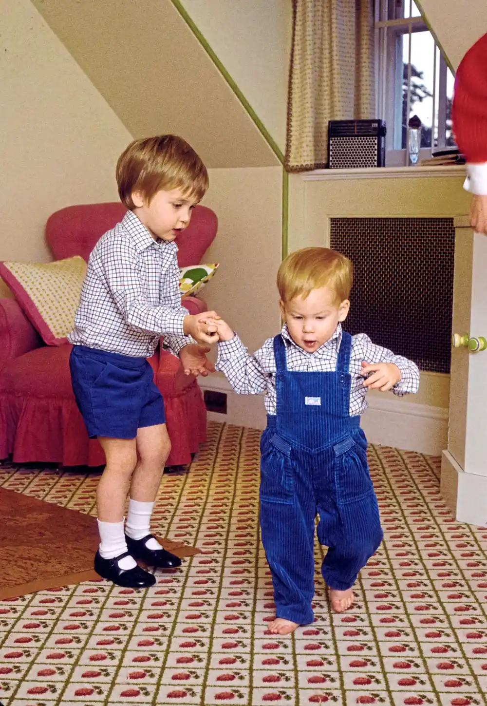 Prince William and Prince Harry Luxury Handbag Shopping 2409 Overalls