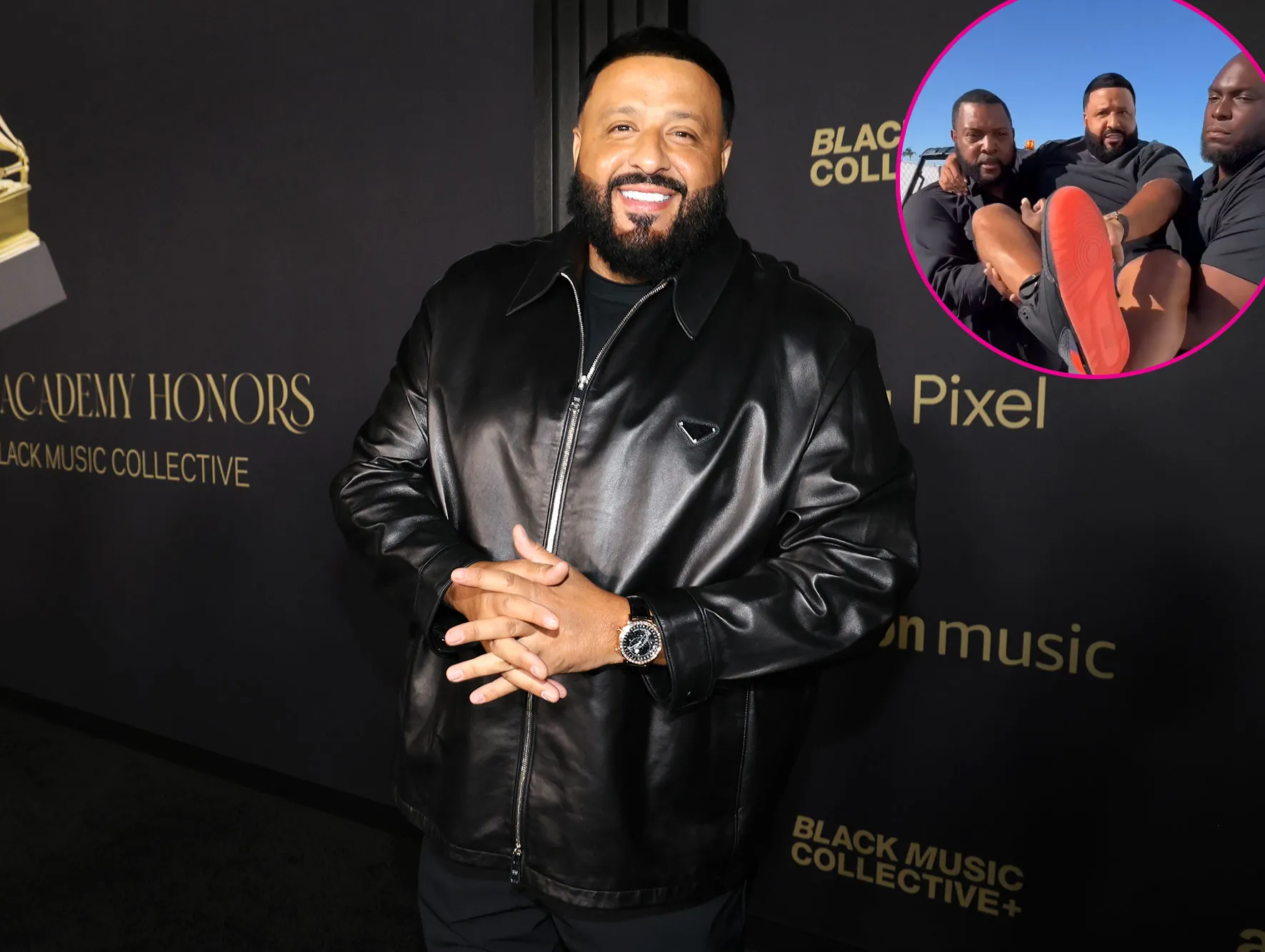 Promo DJ Khaled Has Guards Carry Him