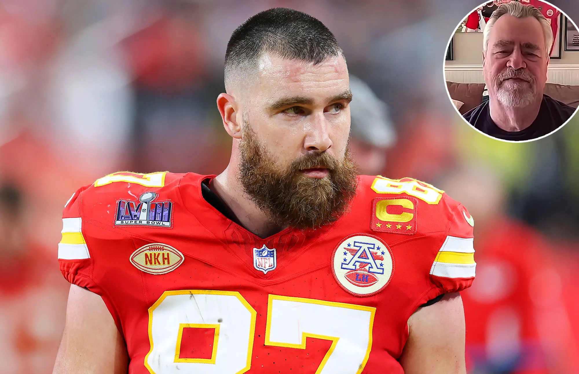 Promo Travis Kelce Dad Ed Kelce Says Super Bowl Parade Shooting Was A Shame