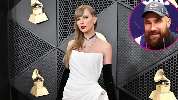 Promo Travis Kelce Reacts to Taylor's Grammys Outfit