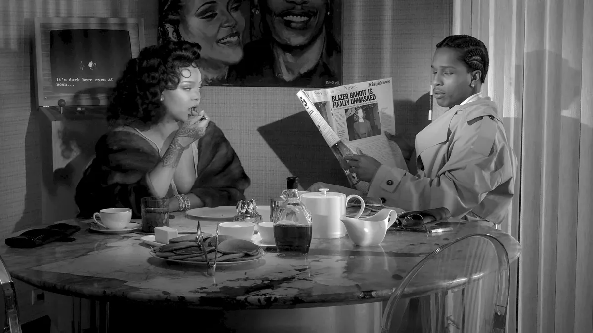 FEATURE Rihanna and ASAP Rocky Team Up for New Fenty Beauty Lux Balm Ad