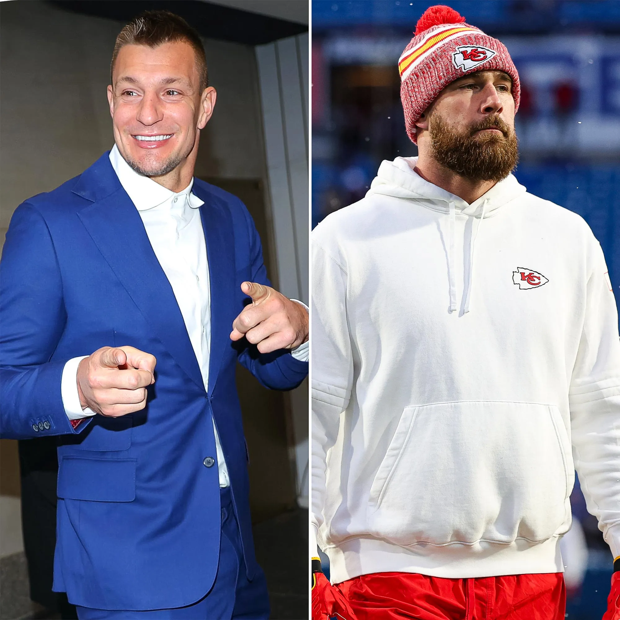 Rob Gronkowski Is Ready for a Dance Off Rematch With Travis Kelce His Hips are Loose 736