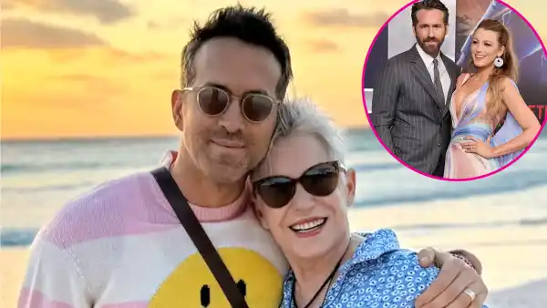 Ryan Reynolds Jokes Blake Lively Taught His Mom How to Pose for Pics