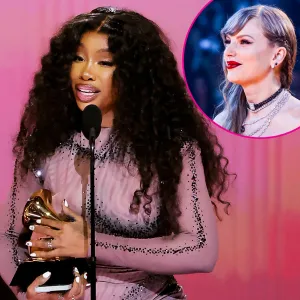 SZA Is Just Like Us When She Said Hi to Taylor Swift While Giving Her Grammys Acceptance Speech 671