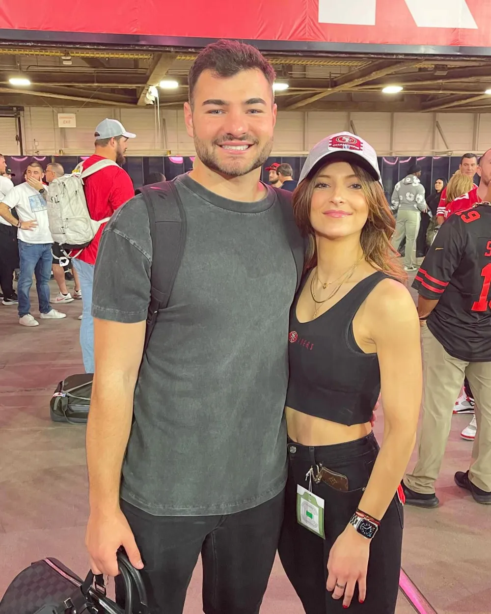 San Francisco 49ers Kicker Jake Moody and Girlfriend Kamryn Abraskin s Relationship Timeline 900