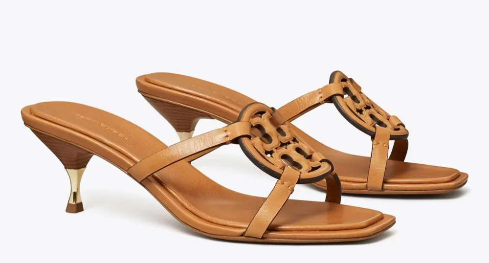 Tory Burch Miller Bomb&eacute; Low Heel Sandal