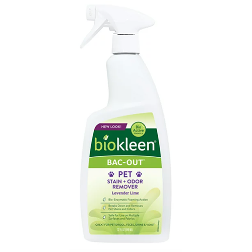 Bac-Out Pet Stain and Odor Remover - Foaming Spray