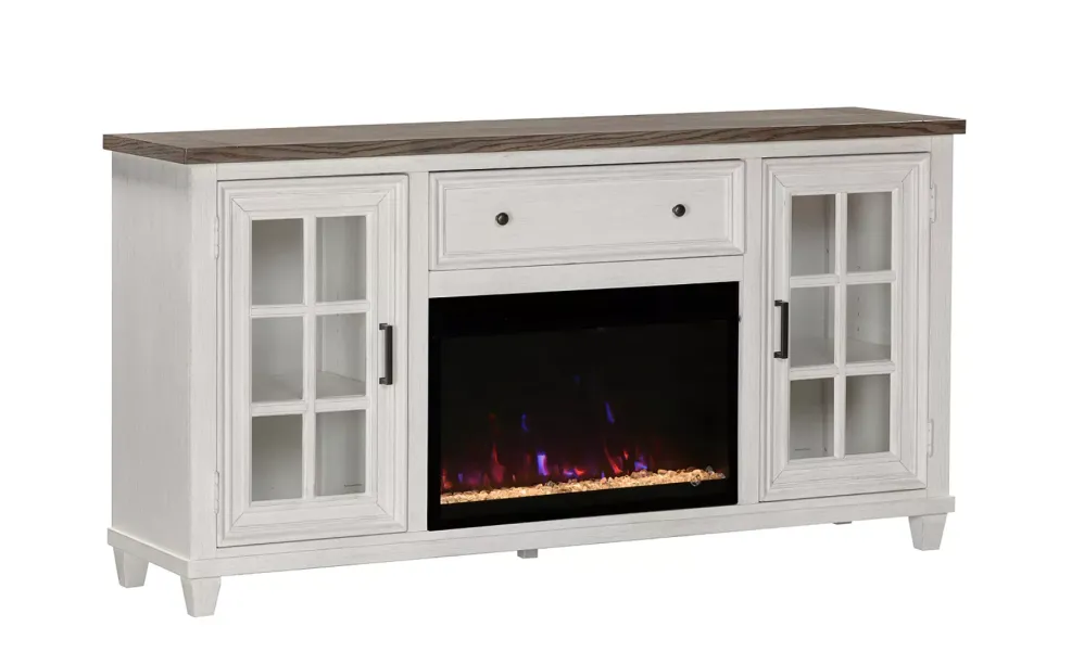 Macy's 65" Dawnwood 2PC TV Console Set