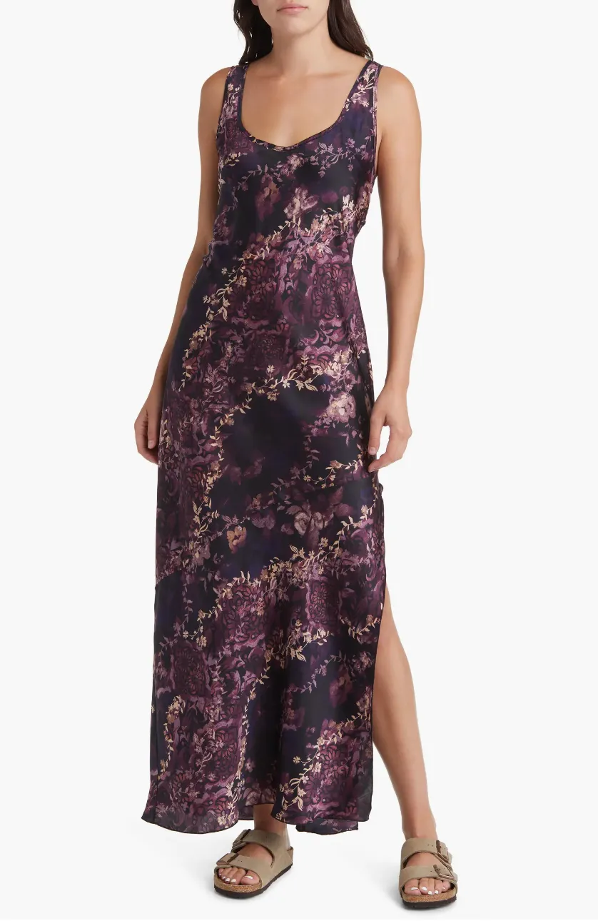 Free People Worth the Wait Floral Maxi Dress