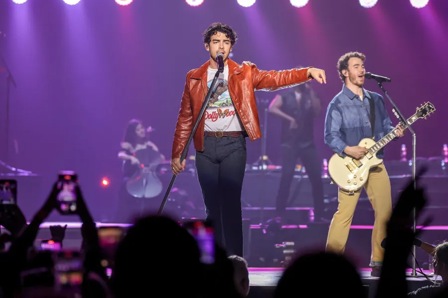 See The Jonas Brothers Groovy Style on ‘The Tour’ gallery