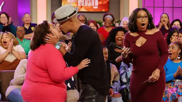 Shemar Moore Kisses Married Fan During TV Appearance Jennifer Hudson Show