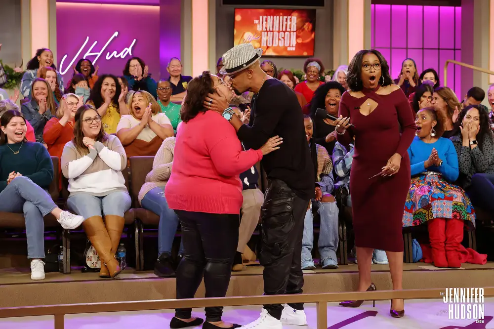 Shemar Moore Kisses Married Fan During TV Appearance Jennifer Hudson Show
