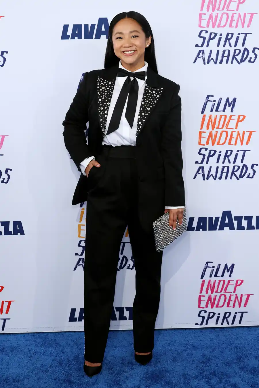 Stephanie Hsu Independent Spirit Awards Red Carpet 2024