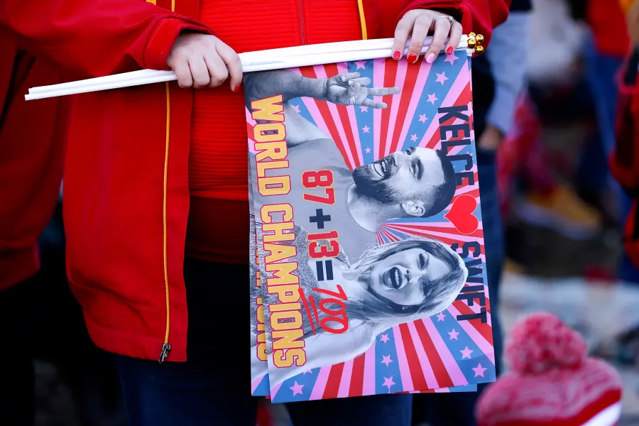 The Best Nods to Taylor Swift at the Kansas City Chiefs Super Bowl Victory Parade