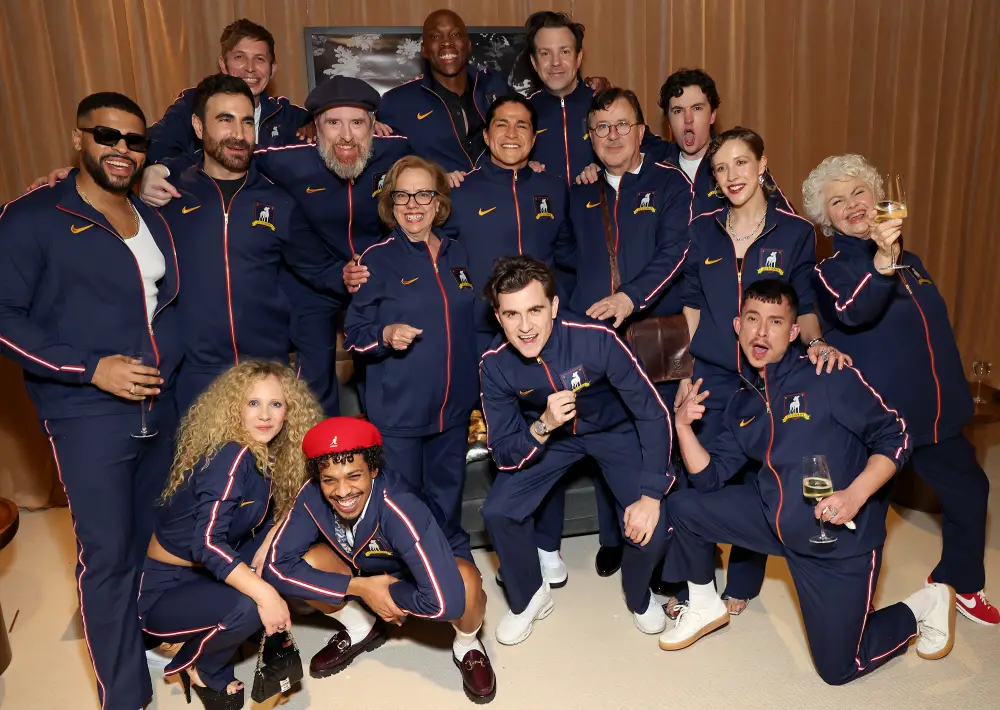 &lsquo;Ted Lasso&rsquo; Cast Wears Matching Jumpsuits to 2024 SAG Awards After-Party