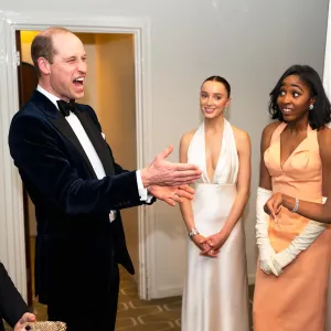The Bear Star Ayo Edebiris Reaction to Meeting Prince William at 2024 BAFTAs Goes Viral