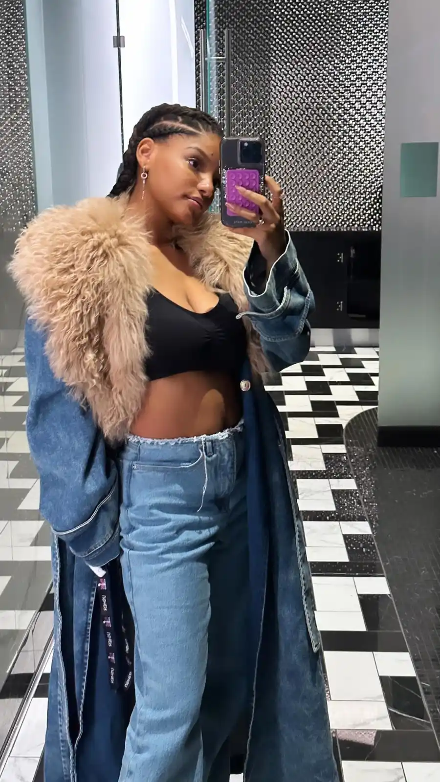 The Best Fashion at the 2024 Super Bowl 081 Halle Bailey