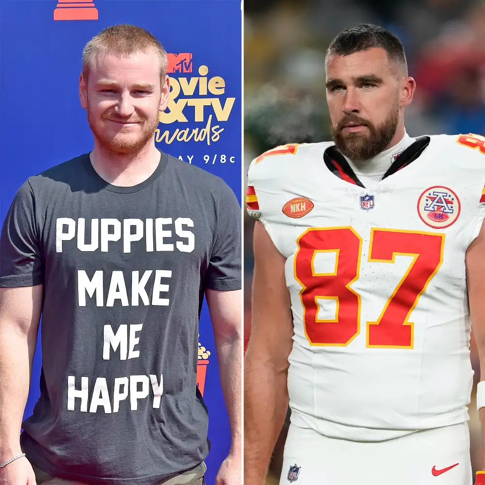 The Challenge s Wes Bergmann Got Mistaken for Neighbor Travis Kelce